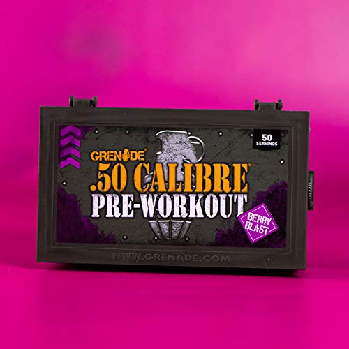 Suplemento energético Grenade Calibre .50 para antes del entrenamiento Suplemento energético Grenade Calibre .50 para antes del entrenamiento