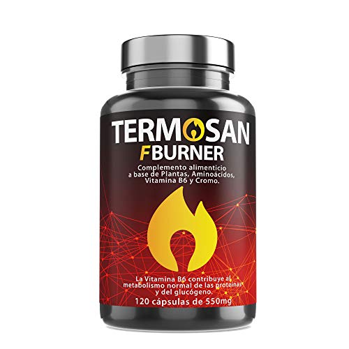 Suplemento Termogénico - Quemagrasas Natural | Fat Burner | Garcinia Cambogia + L-Carnitina + Té verde + Guaraná - Aquisana