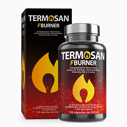 Suplemento Termogénico - Quemagrasas Natural | Fat Burner | Garcinia Cambogia + L-Carnitina + Té verde + Guaraná - Aquisana