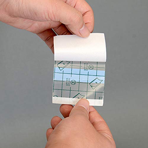 SUPVOX Vendaje de Tatuaje Transparente Vendajes Adhesivos Impermeables Cintas de Vendaje de Retención de Cinta Elástica Transparente Cintas de Heridas Médicas SUPVOX Vendaje de Tatuaje Transparente Vendajes Adhesivos Impermeables Cintas de Vendaje de Retención de Cinta Elástica Transparente Cintas de Heridas Médicas