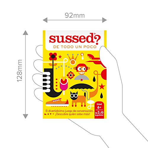 SUSSED DE TODO UN POCO (Divertidísimo y familiar juego de conversación de cartas) (Descubre quién conoce mejor a quién) SUSSED DE TODO UN POCO (Divertidísimo y familiar juego de conversación de cartas) (Descubre quién conoce mejor a quién)