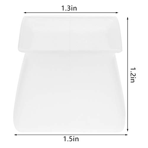 SUSSURRO - 60 fundas de protección de silicona para patas de muebles, gorros de silla, protección redonda para patas de mesa, silla, sofá, casa u oficina SUSSURRO - 60 fundas de protección de silicona para patas de muebles, gorros de silla, protección redonda para patas de mesa, silla, sofá, casa u oficina