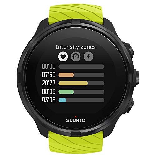 Suunto 9 Reloj Deportivo GPS con batería de Larga duración y medición del Ritmo cardiaco en la muñeca, Unisex-Adulto, Verde, Talla Única