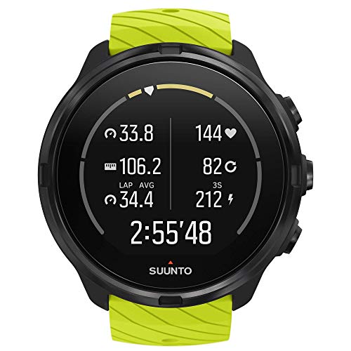 Suunto 9 Reloj Deportivo GPS con batería de Larga duración y medición del Ritmo cardiaco en la muñeca, Unisex-Adulto, Verde, Talla Única Suunto 9 Reloj Deportivo GPS con batería de Larga duración y medición del Ritmo cardiaco en la muñeca, Unisex-Adulto, Verde, Talla Única