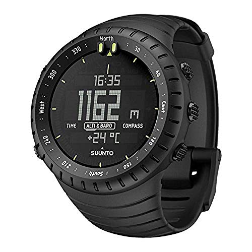 Suunto Core All - Reloj de exterior para todas las altitudes, sumergible (30 m), con altímetro y barómetro, esfera de composite, color negro profundo