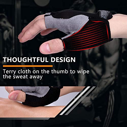 SUXMAN Guantes Bici, Guantes Bicicleta Montaña, Guantes MTB, Guantes Moto Verano, Guantes Gimnasio para Hombres Mujeres de Medio-Dedo Antideslizante … SUXMAN Guantes Bici, Guantes Bicicleta Montaña, Guantes MTB, Guantes Moto Verano, Guantes Gimnasio para Hombres Mujeres de Medio-Dedo Antideslizante …