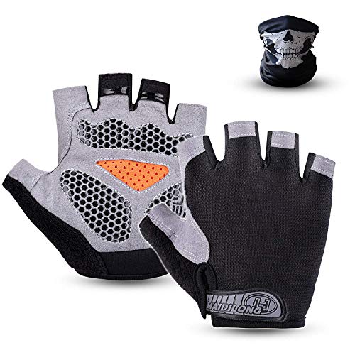 SUXMAN Guantes Bici, Guantes Bicicleta Montaña, Guantes MTB, Guantes Moto Verano, Guantes Gimnasio para Hombres Mujeres de Medio-Dedo Antideslizante … SUXMAN Guantes Bici, Guantes Bicicleta Montaña, Guantes MTB, Guantes Moto Verano, Guantes Gimnasio para Hombres Mujeres de Medio-Dedo Antideslizante …