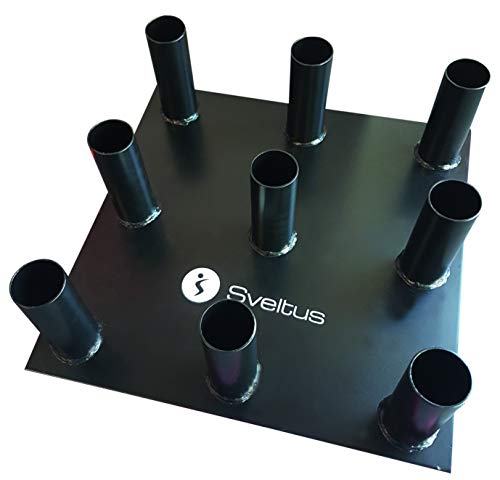 Sveltus - Barras para Barras Olympique Unisex, Color Negro Sveltus - Barras para Barras Olympique Unisex, Color Negro