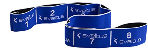 Sveltus Elastiband - Cinta elástica (20 kg), Color Azul Sveltus Elastiband - Cinta elástica (20 kg), Color Azul