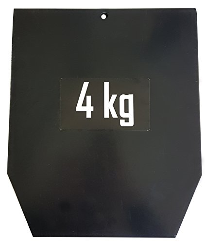 Sveltus - Placa de Acero 1799-1 Peso para Chaqueta Pesada Unisex, Color Negro Sveltus - Placa de Acero 1799-1 Peso para Chaqueta Pesada Unisex, Color Negro