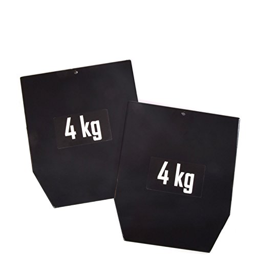 Sveltus - Placa de Acero 1799-1 Peso para Chaqueta Pesada Unisex, Color Negro Sveltus - Placa de Acero 1799-1 Peso para Chaqueta Pesada Unisex, Color Negro