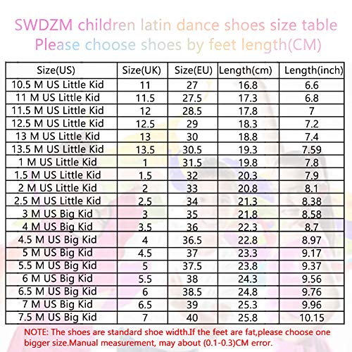 SWDZM Niñas Estándar de Zapatos de baile latino Satén Ballroom modelo-ES-202 Beige 36 EU