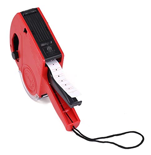 Swift Kit de pistola de precio con 5000 etiquetas y tinta de repuesto M8-22 Rojo Swift Kit de pistola de precio con 5000 etiquetas y tinta de repuesto M8-22 Rojo