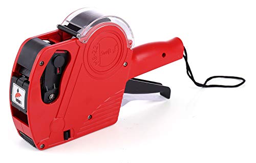 Swift Kit de pistola de precio con 5000 etiquetas y tinta de repuesto M8-22 Rojo Swift Kit de pistola de precio con 5000 etiquetas y tinta de repuesto M8-22 Rojo