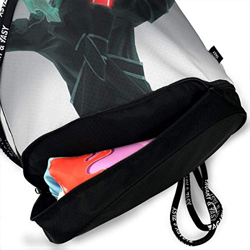 Sword Art Online Bundle Mochila con cordón para Gimnasio Sports String Bag School Yoga Kids Mochilas de Viaje para Hombres y Mujeres