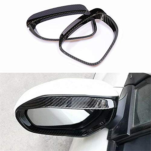 SXHNNYJ Decoración Auto de la ceja de la Lluvia del retrovisor del ABS del Coche del Ajuste del Espejo Lateral, para el décimo de Honda Accord