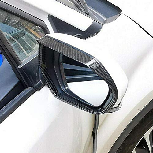 SXHNNYJ Decoración Auto de la ceja de la Lluvia del retrovisor del ABS del Coche del Ajuste del Espejo Lateral, para el décimo de Honda Accord