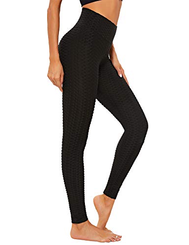 Sykooria Leggings Push Up para Mujer Mallas de Yoga de Alta Cintura Pantalones Deportivos de Elásticos Running Fitness Pilates