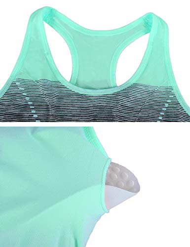 Sykooria Sujetador de Entrenamiento para Mujer Sujetador Deportivo Acolchado Deportivo de Alto Impacto sin Tirantes con Espalda Descubierta Crop Top para Gimnasio Yoga Running Sykooria Sujetador de Entrenamiento para Mujer Sujetador Deportivo Acolchado Deportivo de Alto Impacto sin Tirantes con Espalda Descubierta Crop Top para Gimnasio Yoga Running