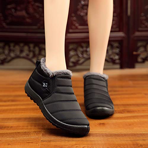 Sylar Zapatos para Mujer Baratos Invierno Repelente Al Agua Más Terciopelo Mantener Caliente Botas De Nieve Zapatos Casuales Zapatos Planos 36-41 Sylar Zapatos para Mujer Baratos Invierno Repelente Al Agua Más Terciopelo Mantener Caliente Botas De Nieve Zapatos Casuales Zapatos Planos 36-41