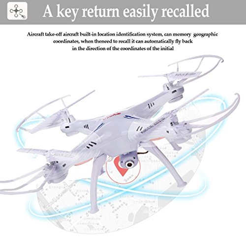 Syma X5Sc-1 - Drone Cuadricóptero con Control Remoto y Cámara Hd, Blanco Syma X5Sc-1 - Drone Cuadricóptero con Control Remoto y Cámara Hd, Blanco