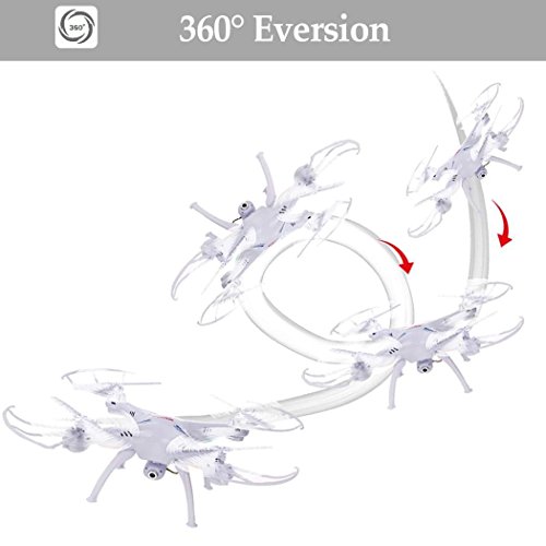 Syma X5Sc-1 - Drone Cuadricóptero con Control Remoto y Cámara Hd, Blanco Syma X5Sc-1 - Drone Cuadricóptero con Control Remoto y Cámara Hd, Blanco