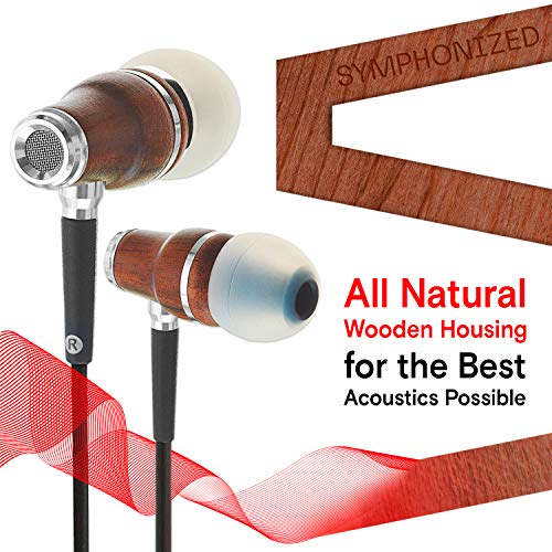 Symphonized NRG 3.0 Auriculares de Mader, con Aislamiento de Ruido, con micrófono y Control de Volumen (Negro y Gris Brumoso) Symphonized NRG 3.0 Auriculares de Mader, con Aislamiento de Ruido, con micrófono y Control de Volumen (Negro y Gris Brumoso)