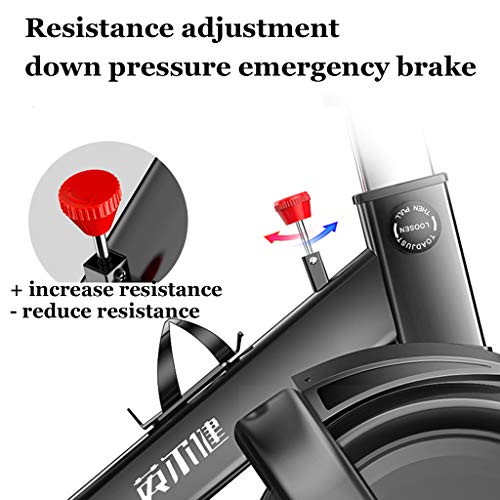 SZ-JSQC Bicicleta de Ejercicio Inicio Ultra silencioso Pedal Pérdida de Peso Cubierta de Bicicleta de Ejercicios Bicicleta de Spinning Equipo de la Aptitud Bici Giro de