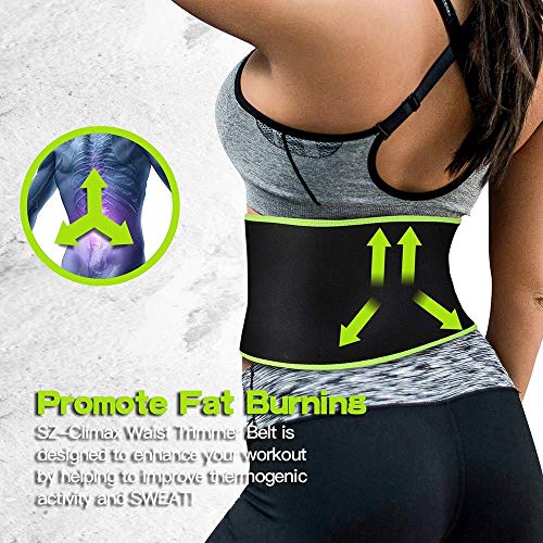 SZCLIMAX Faja Reductora Adelgazante, Acelera Pérdida de Peso, Quema de Grasa, Sudoración y Efecto Sauna, Faja Reductora Mujer y Hombre de Neopreno - Correr y Entrenar SZCLIMAX Faja Reductora Adelgazante, Acelera Pérdida de Peso, Quema de Grasa, Sudoración y Efecto Sauna, Faja Reductora Mujer y Hombre de Neopreno - Correr y Entrenar