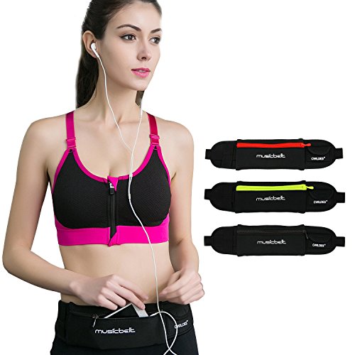 SZPLUS Riñonera Running Bolsillo Cinturón Atletismo Resistente a Salpicaduras Riñoneras para Corredores, Cinturón Running con un Bolsillo para Móvil, Dinero, Bolsa de Deporte