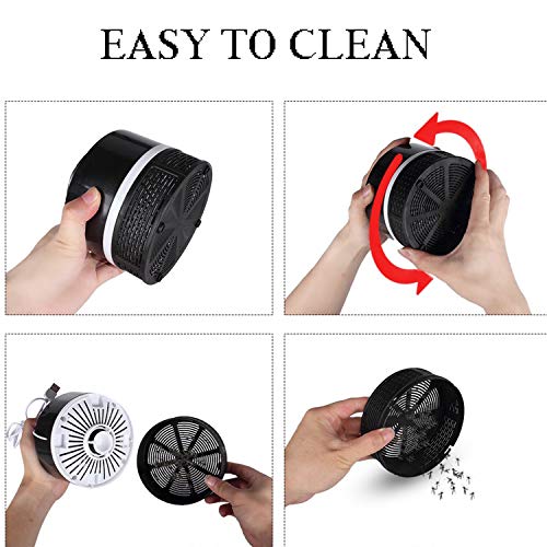 SZSMART Lámpara Antimosquitos Eléctrico Mata Moscas 7W Mosquito Killer Lamp, Mosquitos Trampa para los Hogares, Patios, Oficinas, Tiendas (Negro)