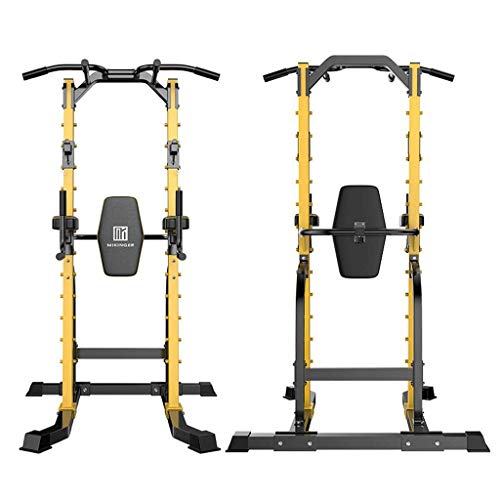 T-Day Barra dominadas Pull up Bar Palanca Silla Romana Equipo de Gimnasia Hogar Multifunción Únicas Barras paralelas Pesos Interiores (Color : Yellow) T-Day Barra dominadas Pull up Bar Palanca Silla Romana Equipo de Gimnasia Hogar Multifunción Únicas Barras paralelas Pesos Interiores (Color : Yellow)