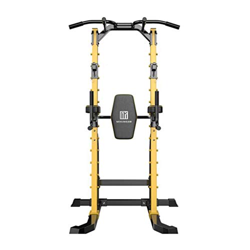 T-Day Barra dominadas Pull up Bar Palanca Silla Romana Equipo de Gimnasia Hogar Multifunción Únicas Barras paralelas Pesos Interiores (Color : Yellow) T-Day Barra dominadas Pull up Bar Palanca Silla Romana Equipo de Gimnasia Hogar Multifunción Únicas Barras paralelas Pesos Interiores (Color : Yellow)