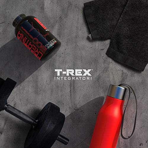 T-Rex Integratori, CREATINE 1300mg Monohidrato Micronizada. 100 Tabletas. Suplemento Deportivos de Creatina para Musculacion T-Rex Integratori, CREATINE 1300mg Monohidrato Micronizada. 100 Tabletas. Suplemento Deportivos de Creatina para Musculacion