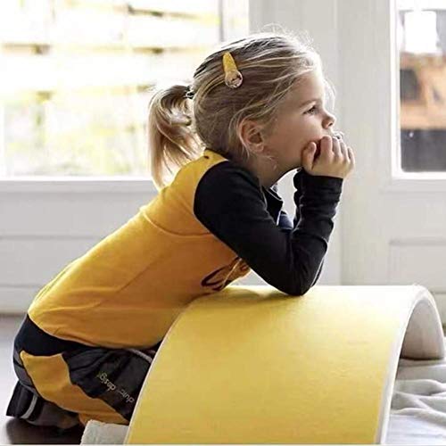 Tabla De Equilibrio De Madera, Tabla De Curvas para Niños Y Adultos, Tabla De Balancín De Madera Natural, Gran Juguete De Aprendizaje para Niños para Entrenamiento Corporal Tabla De Equilibrio De Madera, Tabla De Curvas para Niños Y Adultos, Tabla De Balancín De Madera Natural, Gran Juguete De Aprendizaje para Niños para Entrenamiento Corporal