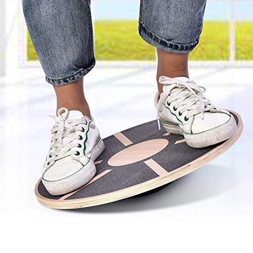 Tabla de Equilibrio de Madera Tabla de Equilibrio de balanceo de Madera Antideslizante para Entrenamiento físico Ejercicio de rehabilitación Tabla de Equilibrio de Madera Tabla de Equilibrio de balanceo de Madera Antideslizante para Entrenamiento físico Ejercicio de rehabilitación