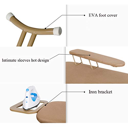 Tabla de Planchar, Tabla de Planchar del Piso Tabla de Planchar Plegable de la Tabla de Planchar del Bastidor del Hierro
