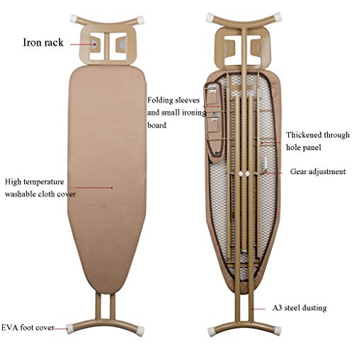 Tabla de Planchar, Tabla de Planchar del Piso Tabla de Planchar Plegable de la Tabla de Planchar del Bastidor del Hierro