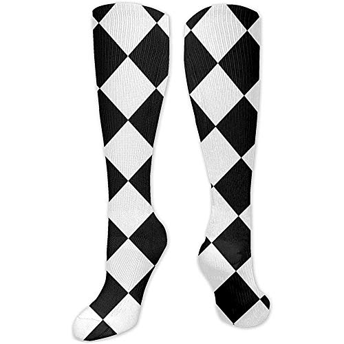 Tablero de ajedrez diagonal vacío EPS10 Patrón personalizado Calcetines altos para hombres y mujeres Mejor correr Viajar Ciclismo Tablero de ajedrez diagonal vacío EPS10 Patrón personalizado Calcetines altos para hombres y mujeres Mejor correr Viajar Ciclismo