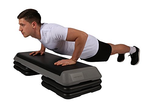 Tablero de paso a paso Professional incluye póster de ejercicios + aplicación Gratis Work Out | Stepper de Gimnasio ajustable en 3 alturas diferentes | Stepper Tablero de paso a paso Professional incluye póster de ejercicios + aplicación Gratis Work Out | Stepper de Gimnasio ajustable en 3 alturas diferentes | Stepper