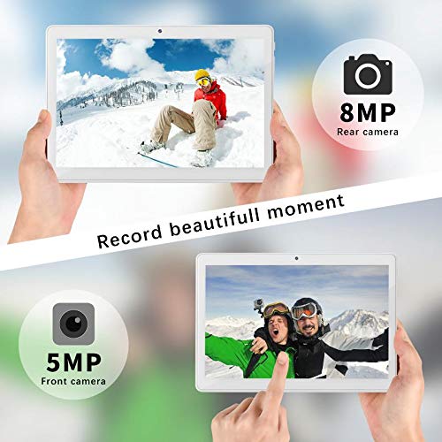 Tablet Android 9.0 da 10''con Procesador de cuatro núcleos WiFi navigazione Bluetooth 4 GB di RAM 64 GB di Memoria Dual SIM 3G è anche un cellulare(Blanco) Tablet Android 9.0 da 10''con Procesador de cuatro núcleos WiFi navigazione Bluetooth 4 GB di RAM 64 GB di Memoria Dual SIM 3G è anche un cellulare(Blanco)