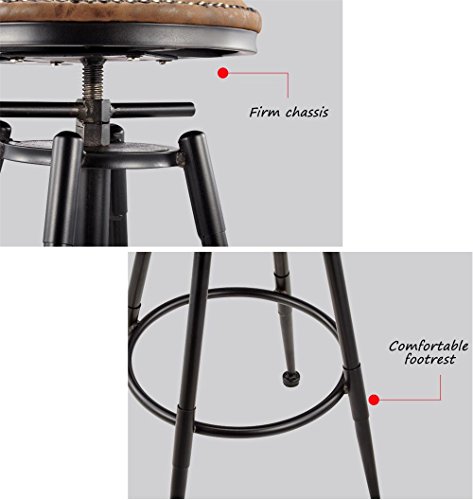 Taburetes Altos de Bar Sillas de Comedor Taburetes de bar de la vendimia Hierro Mostrador Silla Cocina Taburete de desayuno Silla de comedor Taburete alto Silla de ocio Silla giratoria de altura ajust Taburetes Altos de Bar Sillas de Comedor Taburetes de bar de la vendimia Hierro Mostrador Silla Cocina Taburete de desayuno Silla de comedor Taburete alto Silla de ocio Silla giratoria de altura ajust