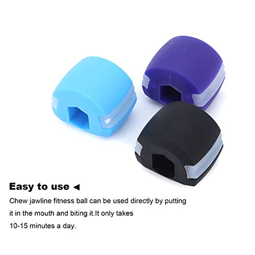 TAECOOOL Dispositivo de ejercicio de doble barbilla, ejercitador facial para músculos faciales, masticar la mandíbula bola de fitness para entrenamiento muscular y levantamiento de cara (2 unidades) TAECOOOL Dispositivo de ejercicio de doble barbilla, ejercitador facial para músculos faciales, masticar la mandíbula bola de fitness para entrenamiento muscular y levantamiento de cara (2 unidades)