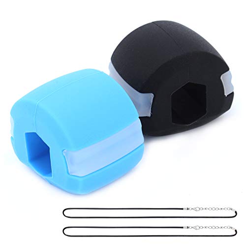 TAECOOOL Dispositivo de ejercicio de doble barbilla, ejercitador facial para músculos faciales, masticar la mandíbula bola de fitness para entrenamiento muscular y levantamiento de cara (2 unidades) TAECOOOL Dispositivo de ejercicio de doble barbilla, ejercitador facial para músculos faciales, masticar la mandíbula bola de fitness para entrenamiento muscular y levantamiento de cara (2 unidades)