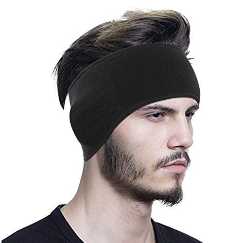 Tagvo Hebilla de algodón acolchada caliente con tapa completa Muffs de oído, estiramiento a tamaño no voluminoso ajuste cómodo para adultos hombres mujeres para el deporte y el desgaste casual (negro) Tagvo Hebilla de algodón acolchada caliente con tapa completa Muffs de oído, estiramiento a tamaño no voluminoso ajuste cómodo para adultos hombres mujeres para el deporte y el desgaste casual (negro)