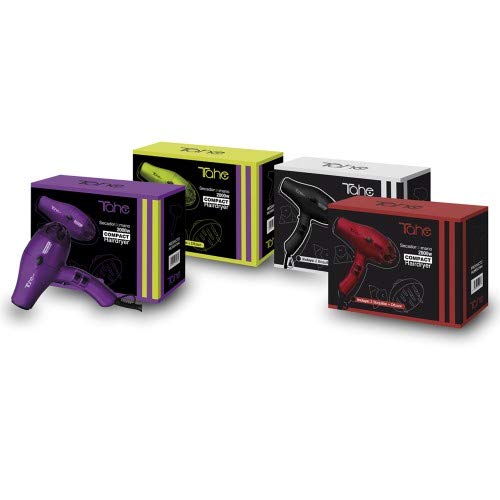 Tahe Secador de Pelo Profesional 2000W con 5 Temperaturas, Filtro de Aire y Protección Térmica con 2 Boquillas + Difusor, Color Blanco Tahe Secador de Pelo Profesional 2000W con 5 Temperaturas, Filtro de Aire y Protección Térmica con 2 Boquillas + Difusor, Color Blanco