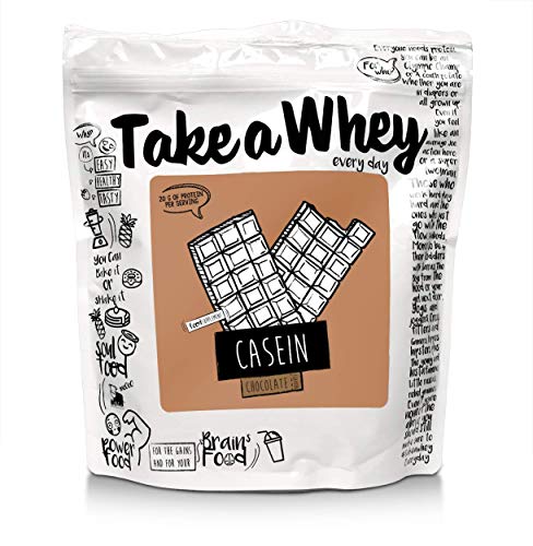 Take-A-Whey Batido de Proteína de Caseína Micelar Todos los Días, Chocolate 750 g Take-A-Whey Batido de Proteína de Caseína Micelar Todos los Días, Chocolate 750 g