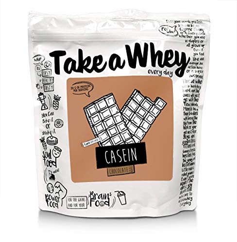 Take-A-Whey Batido de Proteína de Caseína Micelar Todos los Días, Chocolate 750 g