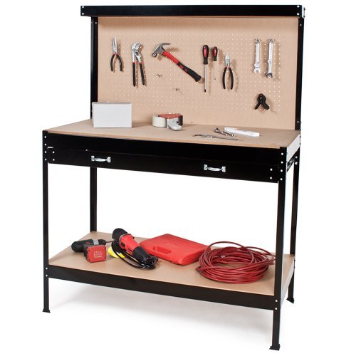 Take Banco de trabajoMesa de Trabajo para Taller Bricolaje Pared Herramientas cajón - Varias tamaños (Typ 1 | 120x60x156 cm | 400855) Take Banco de trabajoMesa de Trabajo para Taller Bricolaje Pared Herramientas cajón - Varias tamaños (Typ 1 | 120x60x156 cm | 400855)