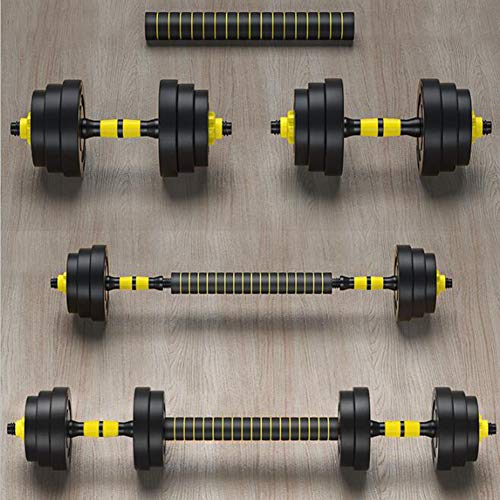 TANCEQI Mancuernas Y Pesas Barra Juego Completo De Pesas para Ejercicios De Entrenamiento Físico Y De Fuerza Manija Ajustable Y Accesorios para Ejercicios De Gimnasio En Casa,20kg TANCEQI Mancuernas Y Pesas Barra Juego Completo De Pesas para Ejercicios De Entrenamiento Físico Y De Fuerza Manija Ajustable Y Accesorios para Ejercicios De Gimnasio En Casa,20kg